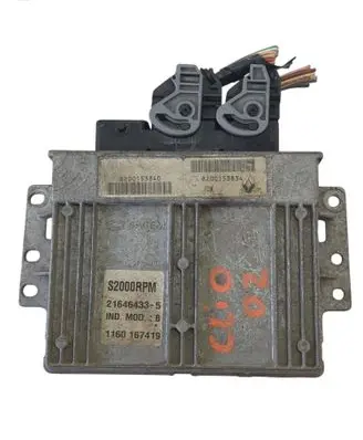 Renault Clio II Engine control unit/module 8200153834 8200153840 S2000RPM