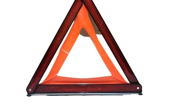 Emergency warning sign