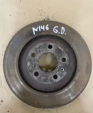 Audi A6 S6 C6 4F Rear brake disc