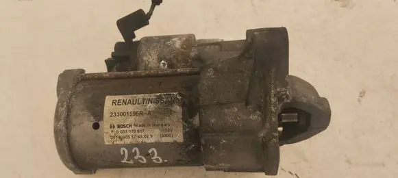 Nissan Qashqai Starter motor 233001596R 0001170617 20140905