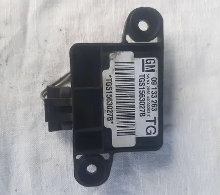 Opel Zafira A Airbag deployment crash/impact sensor 09133263 5WK42856 TGS1563027B