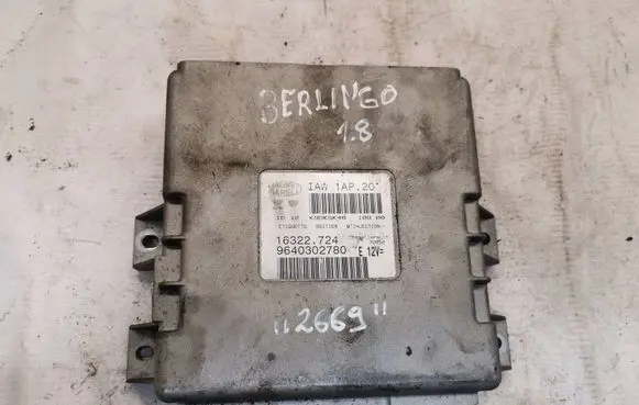 Citroen Xsara Picasso Engine control unit/module 9640302780 IAW1AP20 16322724