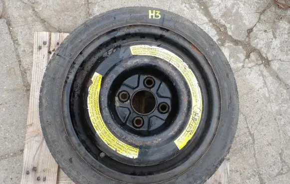 Volkswagen Golf III R14 spare wheel 357601025d 357601