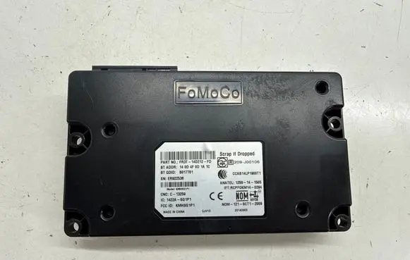 Ford Mustang VI Bluetooth control unit module FR3T14D212FD B017701 209J00106