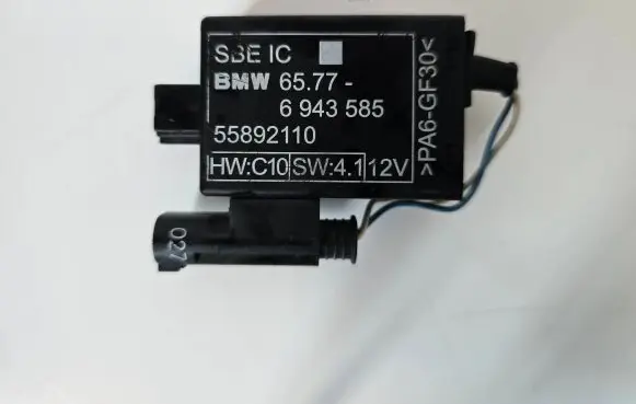 BMW 7 E65 E66 Other control units/modules 6943585 65776943585 55892110