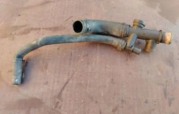 Jaguar XF X250 Engine coolant pipe/hose 9X238N241BB C2Z14065
