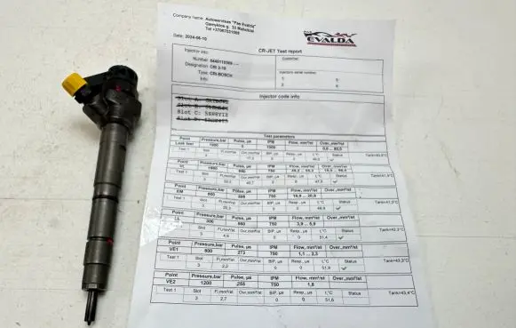 Audi A6 S6 C7 4G Fuel injector 03L130277J 0445110369