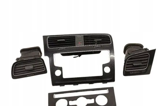Volkswagen Golf VII Dashboard air vent grill cover trim 