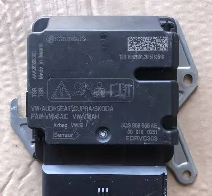 Volkswagen PASSAT B9 Airbag control unit/module 5QS959655AE 000100251 EDRVC303