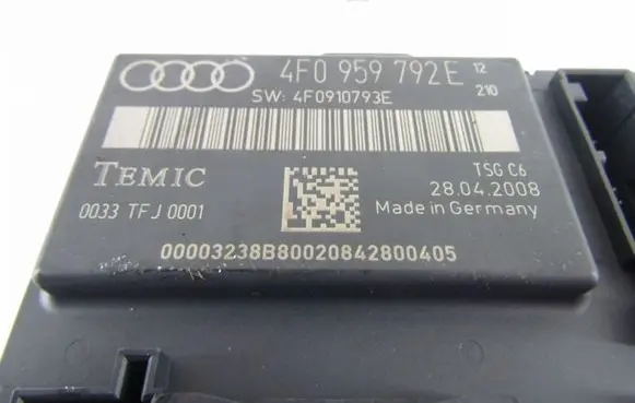 Audi A6 S6 C6 4F Other control units/modules 4F0959792E