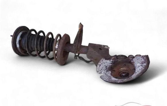 Audi 100 200 5000 C3 Front shock absorber with coil spring 443927803A
