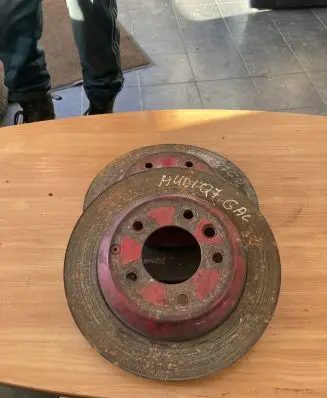 Audi Q7 4L Rear brake disc