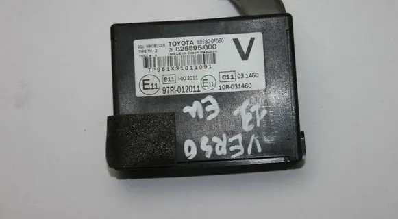Toyota Verso Immobilizer control unit/module 897800F060