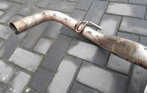 Jaguar XK - XKR Rear muffler/silencer tail pipe 3W835K269AC 0605