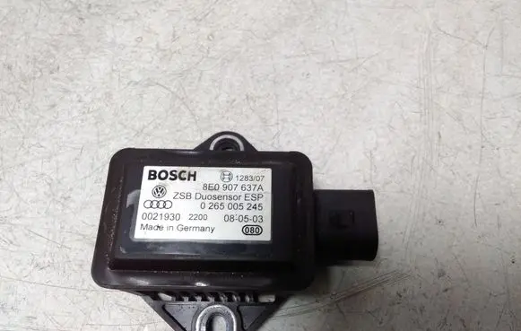 Volkswagen Phaeton ESP acceleration yaw rate sensor 8E0907637A 0265005245 0021930