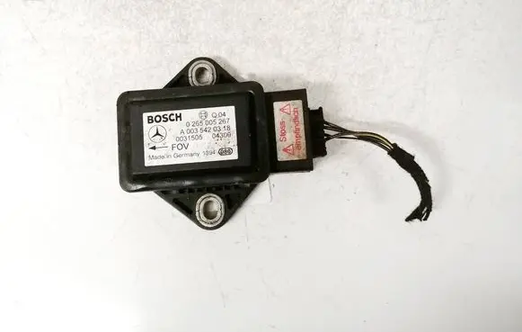 Mercedes-Benz A W169 ESP acceleration yaw rate sensor 0265005267 a0035420318