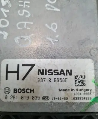 Nissan Qashqai Engine control unit/module 23710BB58E