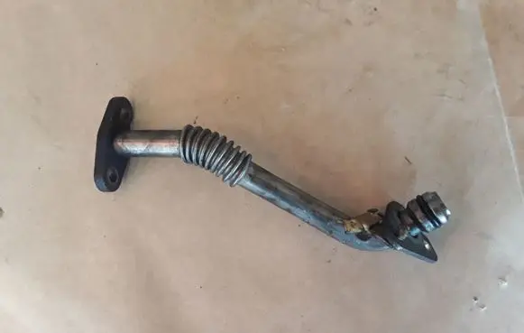 Citroen C6 Turbo turbocharger oiling pipe/hose 4U3Q6K677DA