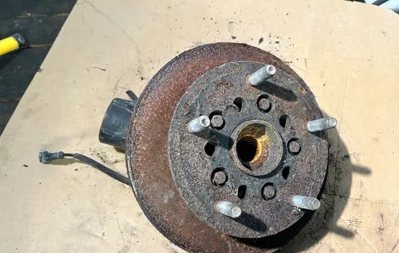 Ford Transit Front wheel hub spindle knuckle