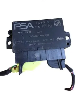 Peugeot 308 Parking PDC control unit/module 9846460480 E752097