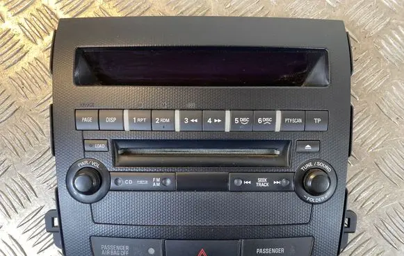 Mitsubishi Outlander Radio/CD/DVD/GPS head unit 8002A139XA 7H09A 3852849
