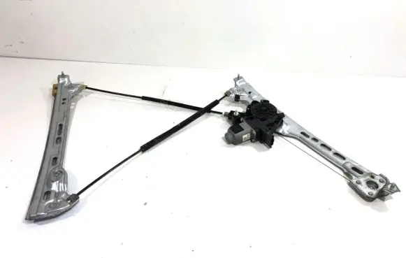Front door window regulator with motor