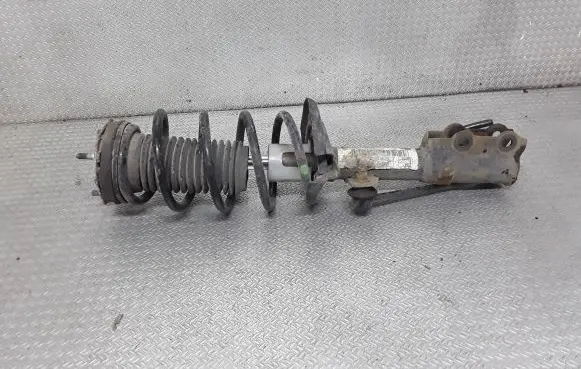 Front shock absorber with coil spring