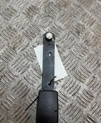 Volkswagen Sharan Front seatbelt buckle 7M3857877 1M21 A61208AA
