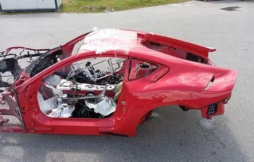 Ferrari 296 GTB Rear bumper corner part panel trim 88170411