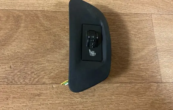 Peugeot 407 Seat heating switch 96619006