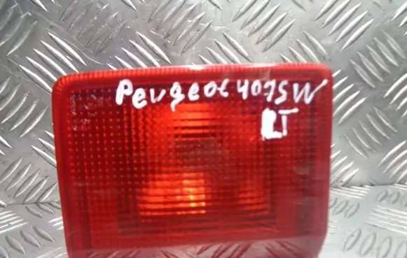 Peugeot 407 Tailgate rear/tail lights 9646507480