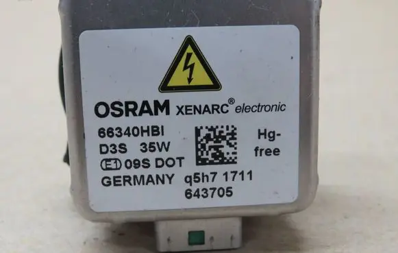 Opel Insignia A Xenon bulb 66340HBI 643705 95H71711