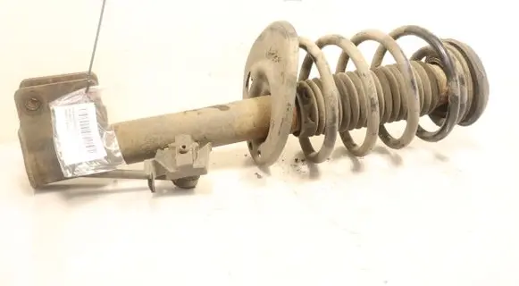Front shock absorber with coil spring
