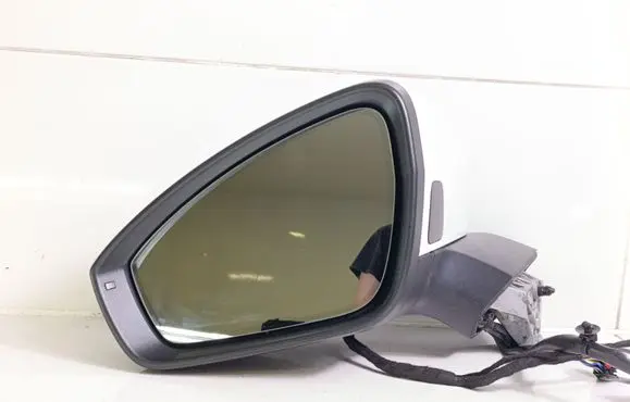 Skoda Enyaq iV Front door electric wing mirror E90411998 5LB857407 5LB857537A