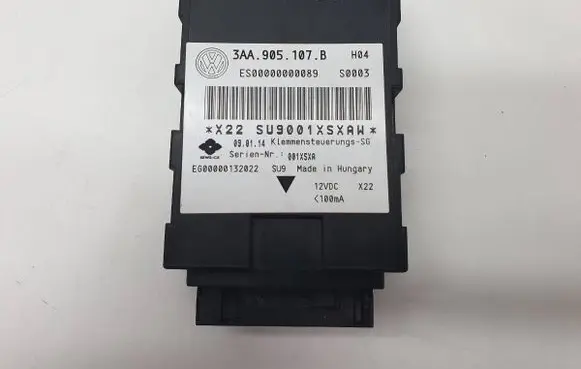 Volkswagen PASSAT B7 Start/Stop control module 3AA905107B