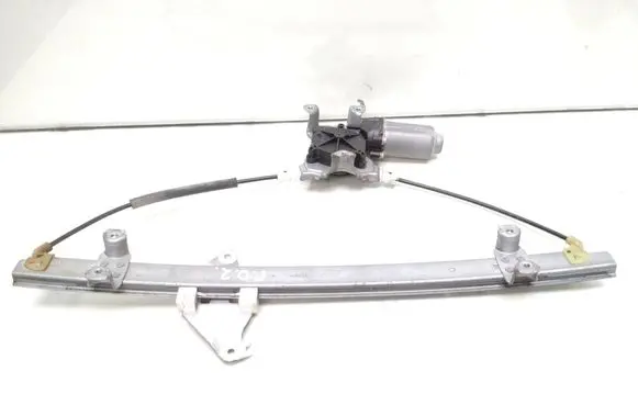 Front door window regulator with motor