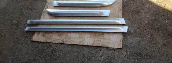 Audi A6 Allroad C6 Front door trim (molding) 4F9853970C 4F9853069C
