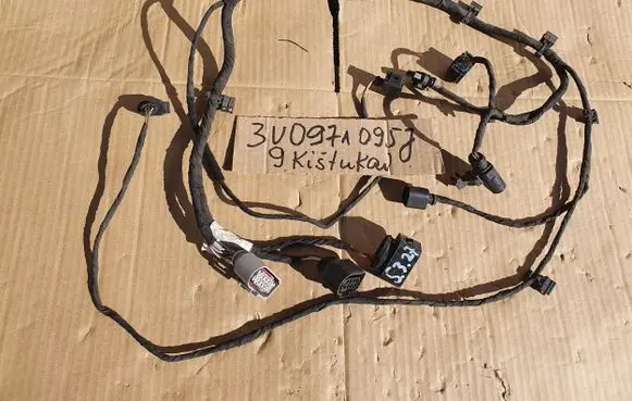 Skoda Superb B8 (3V) Headlight/headlamp wiring loom/harness 3V0971095J