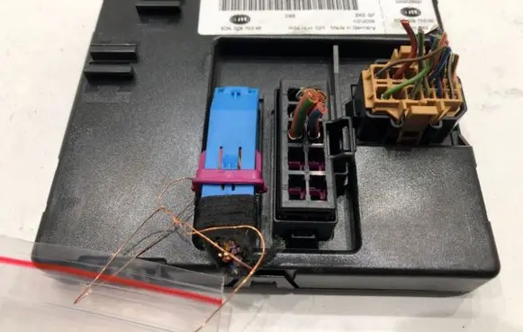 Audi Q7 4L Central body control module 4L0907289C
