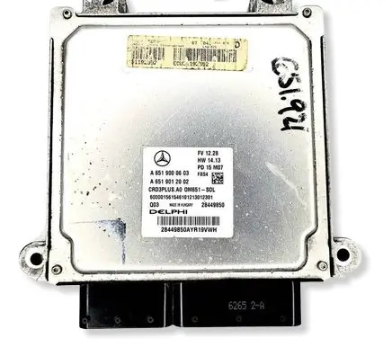 Mercedes-Benz Sprinter W906 Engine control unit/module A6519000603