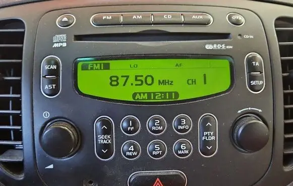 Radio/CD/DVD/GPS head unit