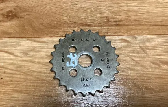 Audi A6 S6 C6 4F Timing chain sprocket 079109570AP