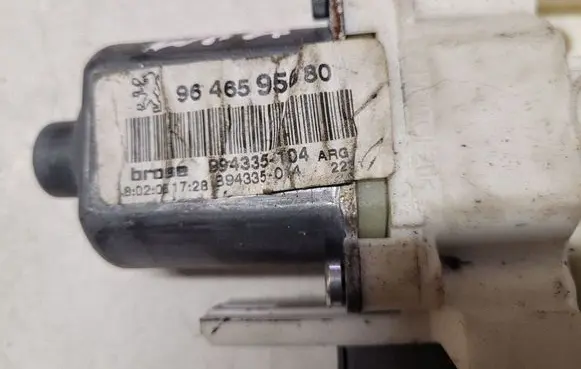 Peugeot 407 Rear door window regulator motor 999065103 9646595680
