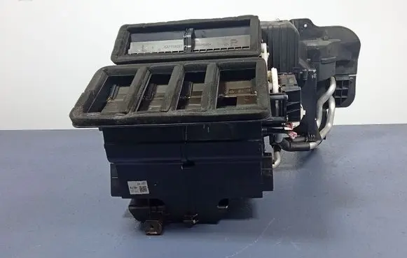 Interior heater climate box assembly