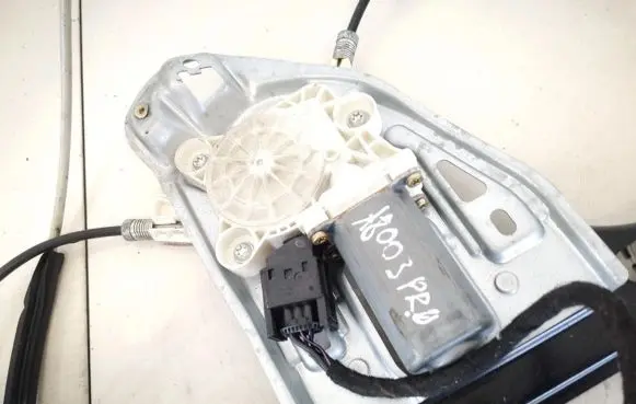 Front door window regulator motor