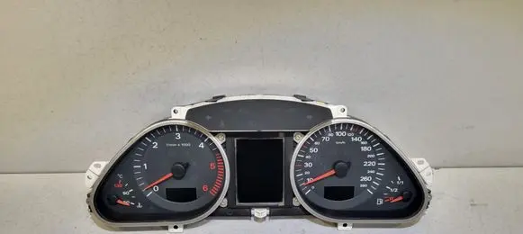 Audi A6 S6 C6 4F Speedometer (instrument cluster) 4F0920931F