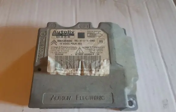 Citroen C6 Airbag control unit/module 9661384680