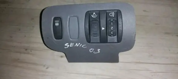 Headlight level height control switch