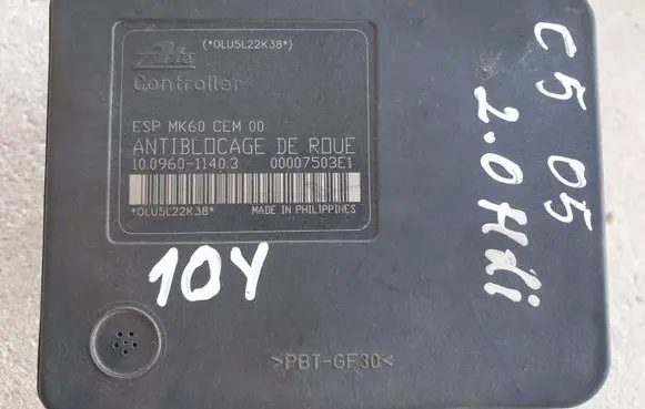 Citroen C5 ABS Pump 10096011403 10020601904