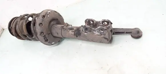 Front shock absorber with coil spring
